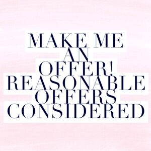 Offers Welcome! 🩷